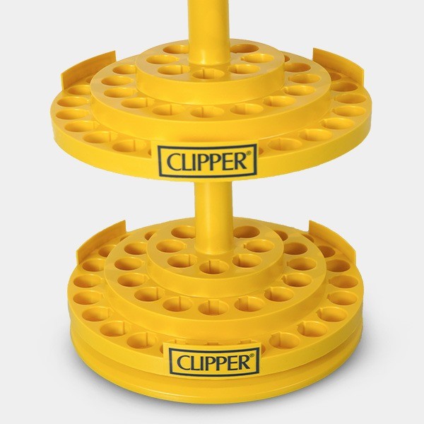 Expositor Clipper de três andares