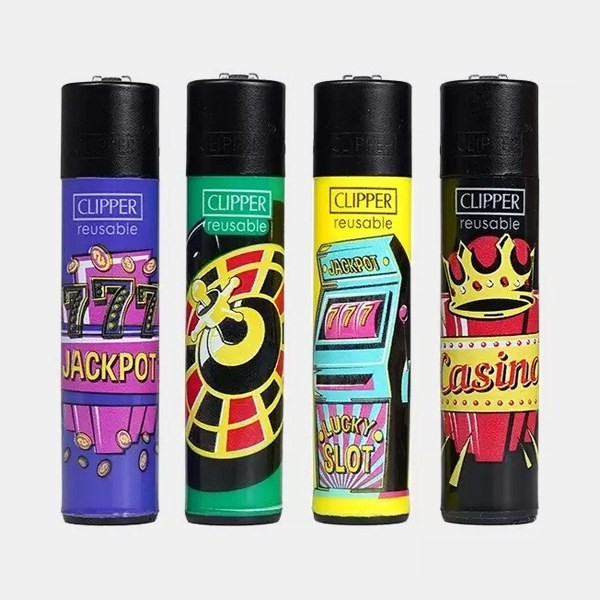 View Clipper isqueiro com diferentes projetos - GB The Green Brand