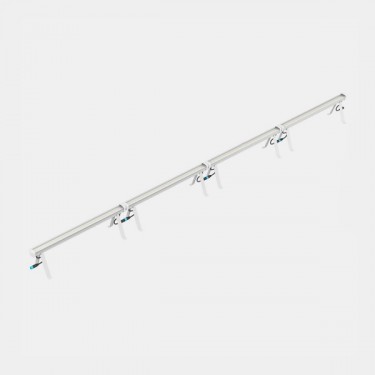 Under Canopy LED 120W Solux barras unidas