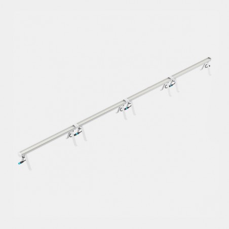 Under Canopy LED 120W Solux barras unidas