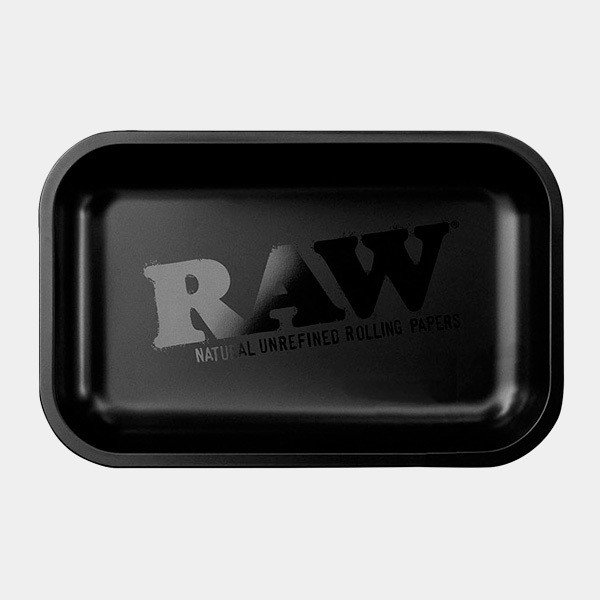 Tabuleiro de metal preto RAW elegante - GB The Green Brand