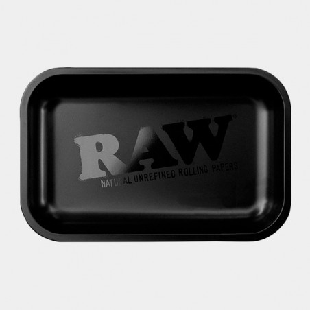 Tabuleiro de metal preto RAW elegante - GB The Green Brand