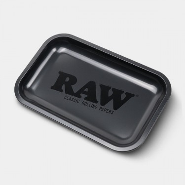 Tabuleiro de metal preto RAW elegante - GB The Green Brand