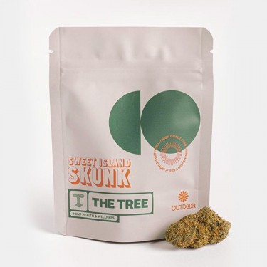Flores de CBD Small Buds 'Sweet Island Skunk' The Tree - GB The Green Brand
