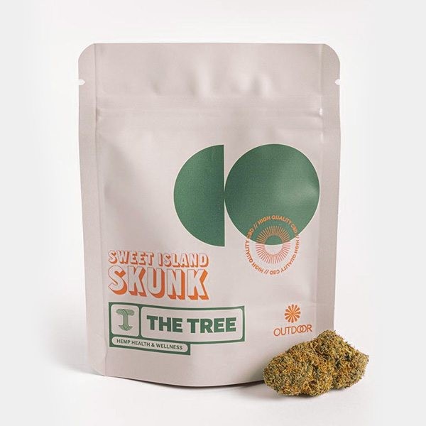Flores de CBD Small Buds 'Sweet Island Skunk' The Tree - GB The Green Brand