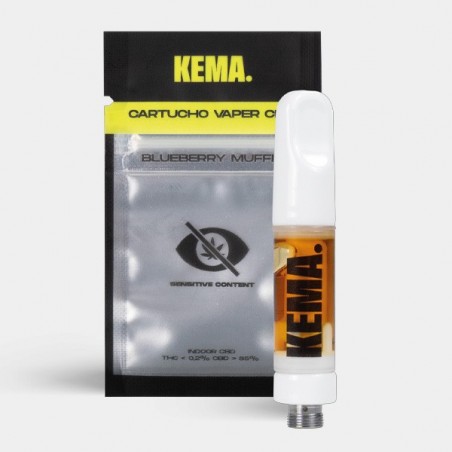 Cartucho 85% CBD KEMA 'Blueberry Muffin' 🧁 - GB The Green Brand