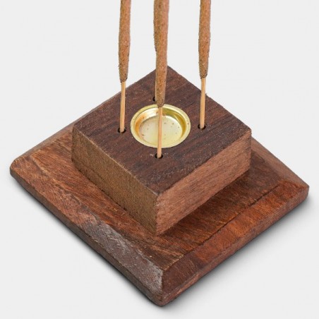 Torre de madeira para hastes e cones de incenso - GB The Green Brand