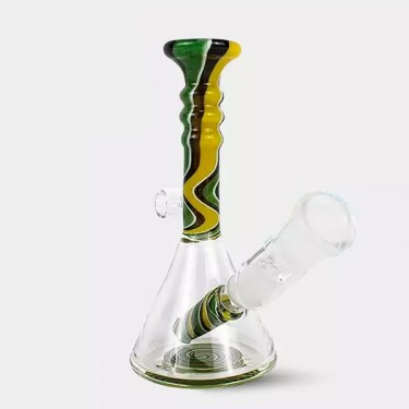 Bong de Vidro Black Leaf 13cm