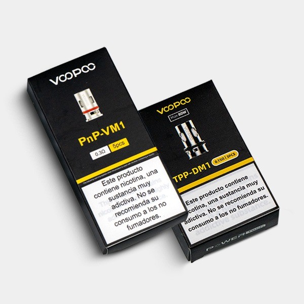 View Resistências Voopoo PnP-VM1 e TPP-DM1 - GB A marca verde