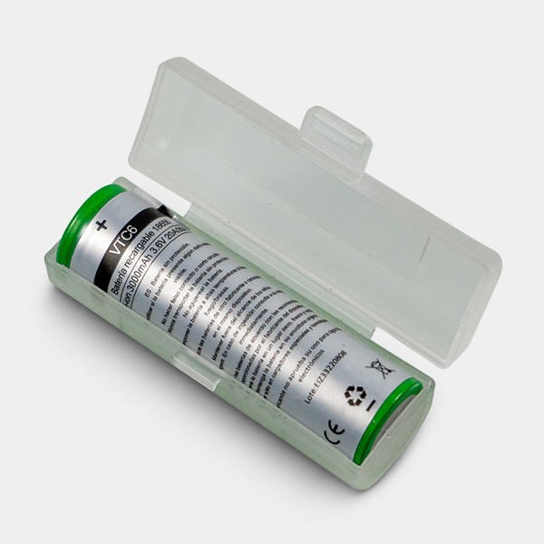 Bateria 18650 recarregável 3000/2600 mah