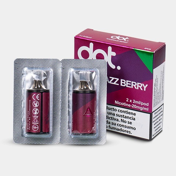 Cápsula Pré-preenchida Dotmod Switch Razzmazz Berry 20mg