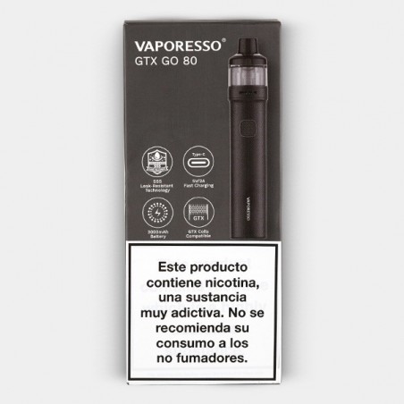 Elegante GTX GO 80 Vaporesso - GB A marca verde