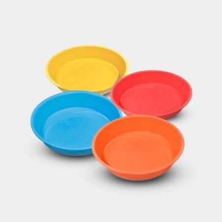 Pratos de silicone 20 cm