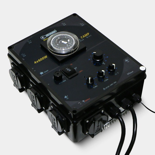 View Mini controlador-HUMI 7A Cli-mate 4x600W - GB The Green Brand