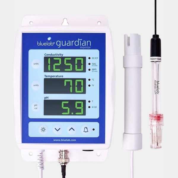 View Monitor Bluelab Guardian Meter ph e EC - GB The Green Brand