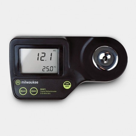 Brix Digital Milwaukee Refratômetro - GB A Marca Verde