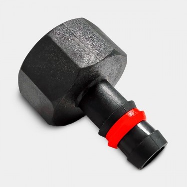 Racor com nozes loucas de 16 mm a 1/2" ou 3/4"