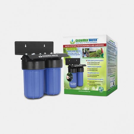 Filtro de partículas de água Super Grow 800L/h - GB The Green Brand