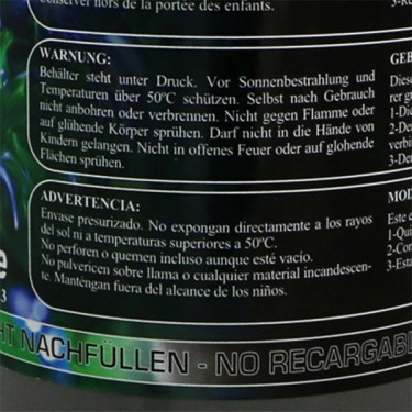 Kit de CO2 com bomba descartável interna - GB The Green Brand