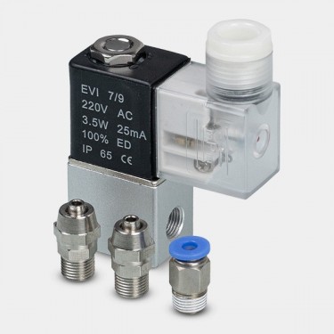 Electrovalve para garrafa de CO2
