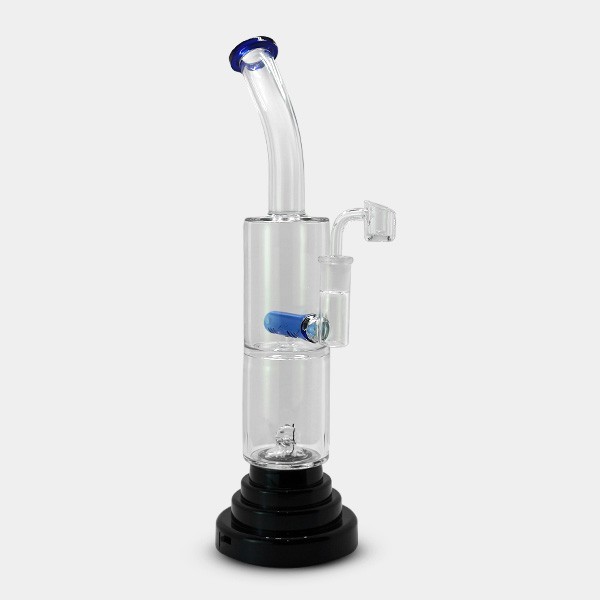 Bong Plasma para ervas e extratos folha preta - GB A marca verde