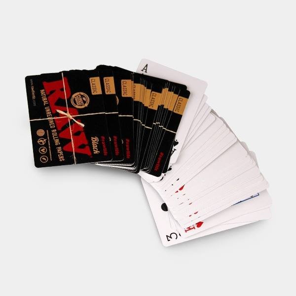 View Raw Baraja Preto para Jogar Cartas e Poker - GB A Marca Verde