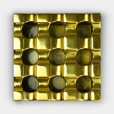 Cindereta de metal regal cru - GB A marca verde