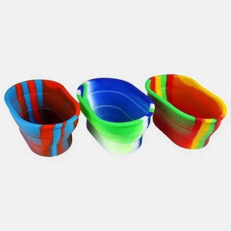 Portátil XXL Recipiente de silicone - GB A marca verde