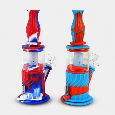 View Coletor de Nectar de Silicone Bong - GB A marca verde