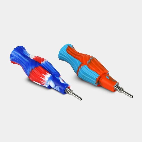 Coletor de Nectar de Silicone Bong - GB A marca verde