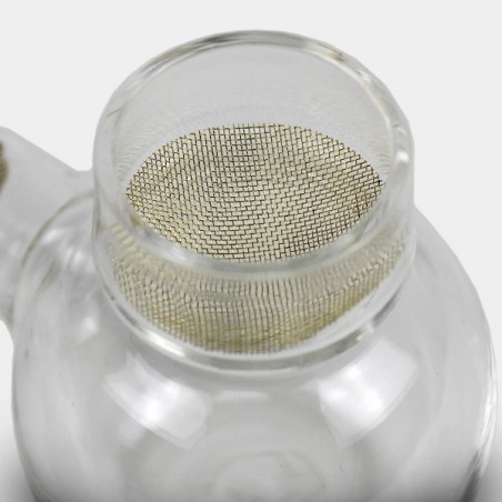 Detalhe do cachimbo de cristal Eagle Bill