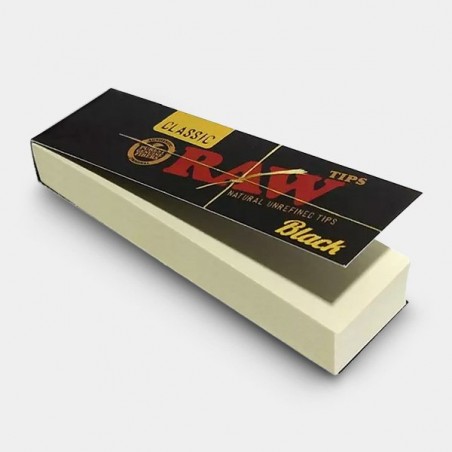 Raw Black Tips Classic Porters Filters - GB The Green Brand