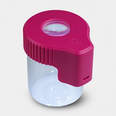Frasco com Lupa com Leds Internos - GB The Green Brand