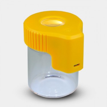 Frasco com Lupa com Leds Internos - GB The Green Brand