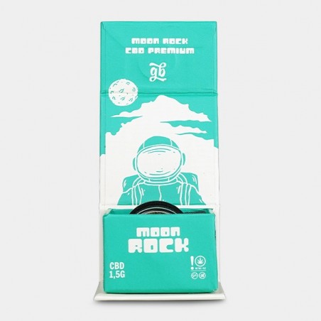 Moon Rock CBD GB caixa aberta frontal