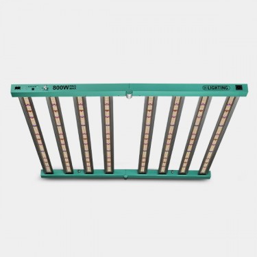 Sistema LED Regulável 800 W PRO MAX GB Lighting aceso frontal