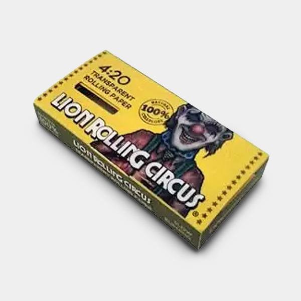 View Lion Rolling Circus 4:20 papel transparente - GB The Green Brand