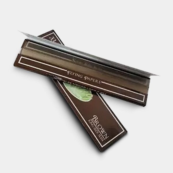 Papel de fumar Flying Papers Brown King Size - GB The Green Brand