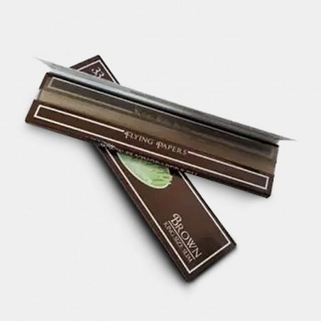 Papel de fumar Flying Papers Brown King Size - GB The Green Brand