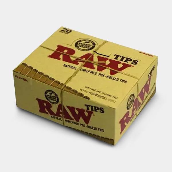 Bocais de cartão de pontas pré-rolled RAW - GB The Green Brand