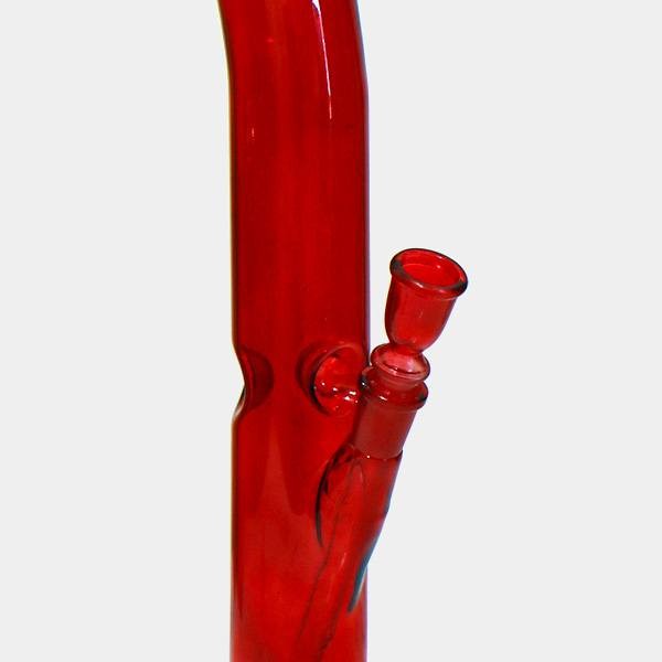 Bong Red Crystal Ice Bullet 43cm - GB The Green Brand