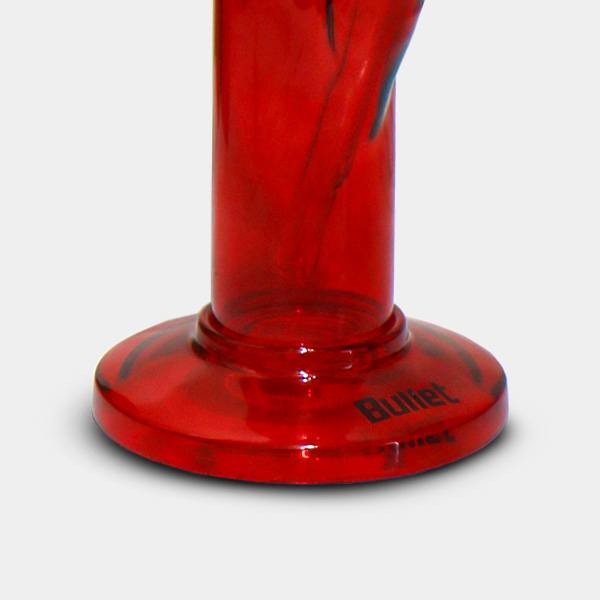 Bong Red Crystal Ice Bullet 43cm - GB The Green Brand