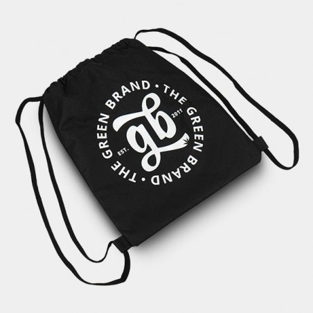 Mochila GB com corda preta com logotipo - GB
