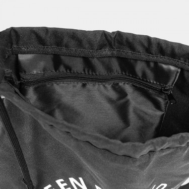 Mochila GB com corda preta com logotipo - GB