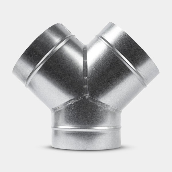 View União em Y alumínio para ventilação cultivo