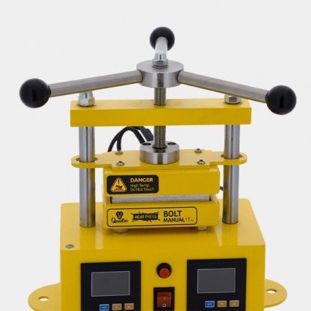 Prensa Rosin Qnubu Press Bolt Manual 1 Tonelada detalhe