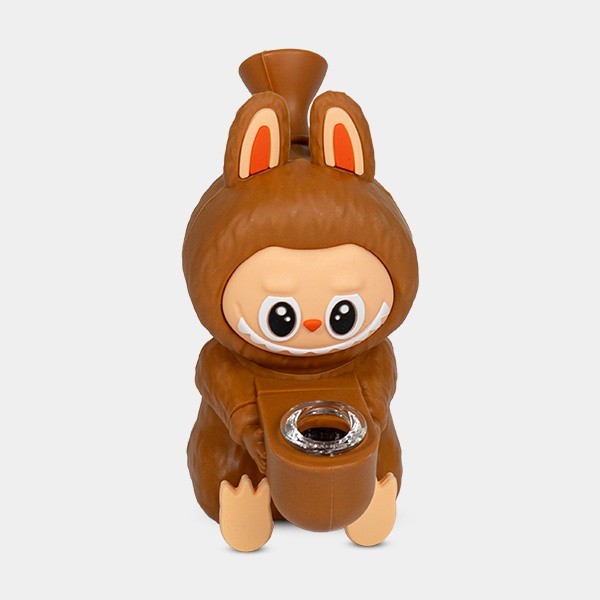 Bong Labubu em silicone