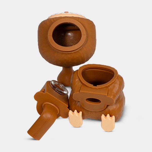 Bong Labubu de Silicone em 5 Cores Diferentes - GB The Green Brand