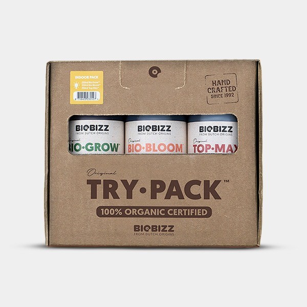 Try Pack indoor Pack fertilizantes Biobizz - GB The Green Brand