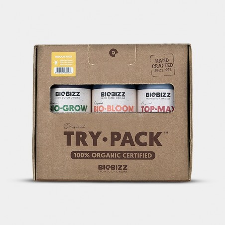 Try Pack indoor Pack fertilizantes Biobizz - GB The Green Brand